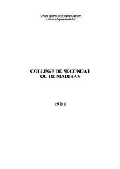 3 vues Collège Secondat ou de Madiran (Toulouse)