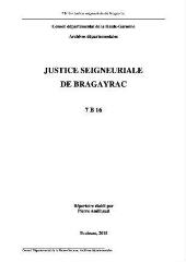 2 vues Justice seigneuriale de Bragayrac