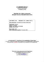 1 vue Cardeilhac, archives communales