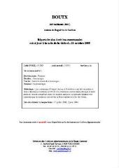 1 vue Boutx, archives communales