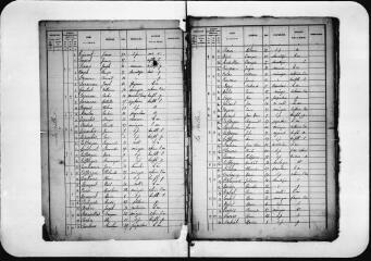 29 vues Commune de Sainte-Foy-de-Peyrolières. 1 F 1.1 : listes nominatives de la population, 1881