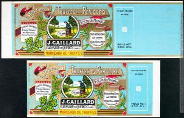 1 vue Produits alimentaires : truffes, conserves J. Gaillard (Caussade).