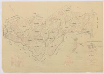 1 vue Section A, 1ère feuille, éch. 1/2500.