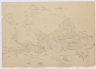 1 vue Section A, 1ère feuille, éch. 1/2500.