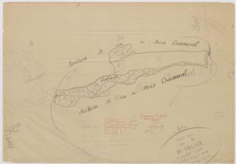 1 vue Section A, 5ème feuille, éch. 1/1250.