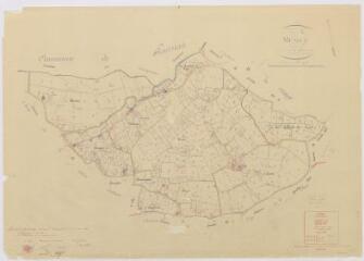 1 vue Section A, 2ème feuille, éch. 1/2500.