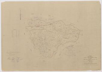 1 vue Section D, 2ème feuille, éch. 1/2500.