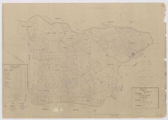 1 vue Section F, 2ème feuille, éch. 1/1250.