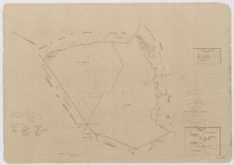 1 vue Section F, 3ème feuille, éch. 1/2500.