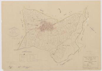1 vue Section A, 1ère feuille, éch. 1/1250.