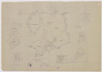 1 vue Section A, 4ème feuille, éch. 1/5000.