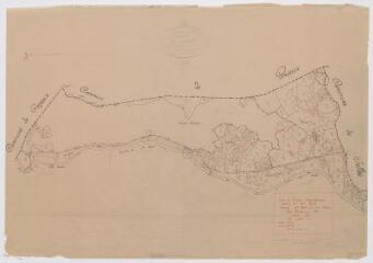 1 vue Section A, 4ème feuille, éch. 1/2500.