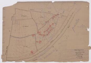 1 vue Section B, 5ème feuille, éch. 1/1250.