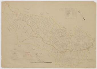 1 vue Section unique, 3ème feuille, éch. 1/1250.