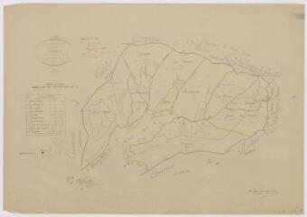 1 vue Section unique, 4ème feuille, éch. 1/5000.