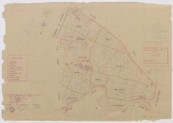 1 vue Section D, 1ère feuille, éch. 1/2500.