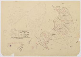 1 vue Section B, 2ème feuille, éch. 1/2500.
