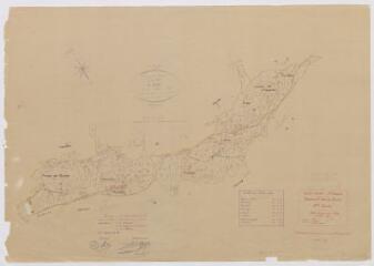 1 vue Section B, 2ème feuille, éch. 1/2500.