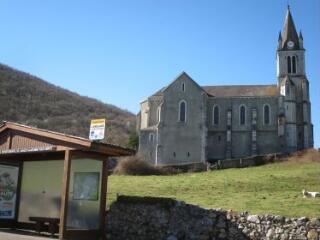 1 vue L'église / Ann Mantovani photographe. - 28 mars 2019. - Photographie numérique