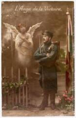 2 vues L'Ange de la victoire. - 13 septembre 1915. - Carte postale