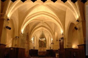 4 vues Le choeur et l'autel. - juin 2005. - Photographies