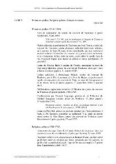 3 vues Prieurs et syndics ; religieux prêtres ; convers et donats.