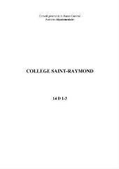 11 Ko - Collège Saint-Raymond (Toulouse) (ouvre la visionneuse)