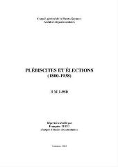 205 Ko - Plébiscites et élections (ouvre la visionneuse)