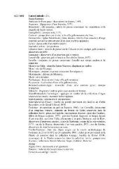 2 vues Carnet de fouilles, prospections et observations intitulé