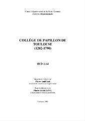 41 Ko - Collège de Papillon (Toulouse) (ouvre la visionneuse)