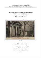 8096 Ko - Tribunal de première instance de Saint-Gaudens (1800-1959) (ouvre la visionneuse)