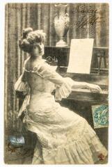2 vues Coquette ! . - [Cognac] : [Charles Collas], marque CC&CC, [vers 1904]. - Carte postale