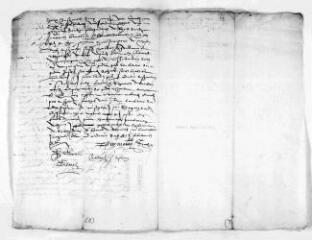 581 vues Notaires de Toulouse, 1570-1579, contrats de mariage séparés.