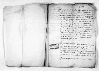535 vues Notaires de Toulouse, 1600-1619, contrats de mariage séparés.
