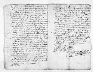 385 vues Notaires de Toulouse, 1660-1664, contrats de mariage séparés.