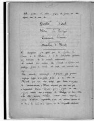 28 vues Eaunes, monographie communale par Lavail, 1885.- 28 p. : ill. noir et blanc ; 30 cm.