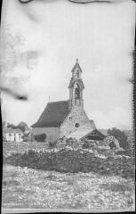 1 vue [Rocamadour : chapelle des Templiers à l'Hospitalet]. - Toulouse : maison Labouche frères, [entre 1900 et 1940]. - Photographie