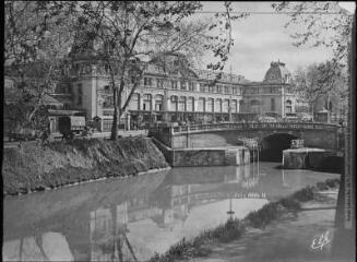 1 vue 428. Toulouse : la gare Matabiau. - Toulouse : édition Pyrénées-Océan, Labouche frères, marque Elfe, [entre 1937 et 1950]. - Photographie