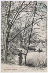 2 vues Paysages toulousains. 6. Bords de la Garonne à Braqueville. - Toulouse : phototypie Labouche frères, [entre 1905 et 1925], tampon de la poste de 1907. - Carte postale