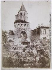 4 vues La Montagne Noire. 23. Sorèze (Tarn) : le vieux clocher / [cliché Labadie]. - Toulouse : phototypie Labouche frères, marque LF au verso, [entre 1918 et 1937]. - Carte postale