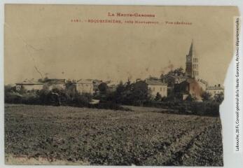 1 vue La Haute-Garonne. 1161. Roquesérière, près Montastruc : vue générale. - Toulouse : phototypie Labouche frères, marque LF au verso, [1905]. - Carte postale