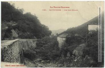 1 vue La Haute-Garonne. 1935. Sauveterre : les Sept-Molles [i.e. Sept Moles]. - Toulouse : phototypie Labouche frères, marque LF au verso, [1911]. - Carte postale