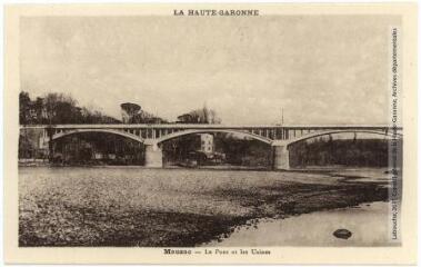 1 vue La Haute-Garonne. Mauzac : le pont et les usines. - Toulouse : éditions Pyrénées-Océan, Labouche frères, [entre 1937 et 1950]. - Carte postale