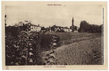 2 vues La Haute-Garonne. Vignaux : vue générale. Toulouse : phototypie Labouche frères, marque LF, [1936]. - Carte postale