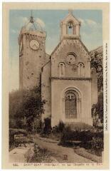 2 vues 122. Saint-Béat (Hte-Gar.) : la chapelle et la tour / [photographie Henri Jansou (1874-1966)]. - Toulouse : éditions Pyrénées-Océan, Labouche frères, marque LF, [entre 1937 et 1950]. - Carte postale