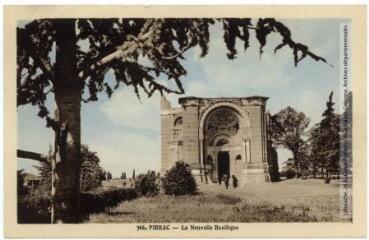 1 vue 366. Pibrac : la nouvelle basilique. - Toulouse : édition Pyrénées-Océan, Labouche frères, [entre 1937 et 1950]. - Carte postale