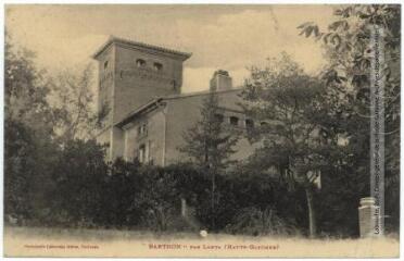1 vue Barthon, par Lanta (Haute-Garonne). - Toulouse : phototypie Labouche frères, marque LF au verso, [1911]. - Carte postale