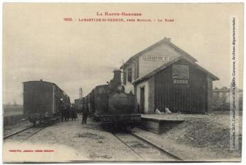1 vue La Haute-Garonne. 1902. Labastide-St-Sernin : la gare. - Toulouse : phototypie Labouche frères, marque LF au verso, [1917]. - Carte postale