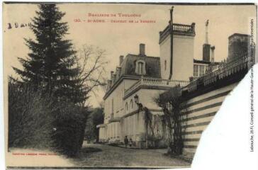 1 vue Banlieue de Toulouse. 130. Saint-Agne : château de La Redorte. - Toulouse : phototypie Labouche frères, marque LF au verso, [1911], tampon d'édition du 19 avril 1919. - Carte postale
