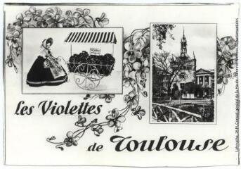 3 vues 611. Toulouse, la ville rose : le donjon du Capitole (1750). - Toulouse : éditions Pyrénées-Océan, Labouche frères, [entre 1950 et 1960]. - Carte postale